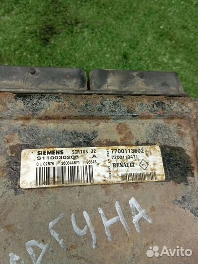 Блок эбу Renault 8200024376 S110030306D 7700110471