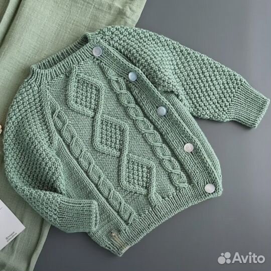 Вязаный джемпер на заказ