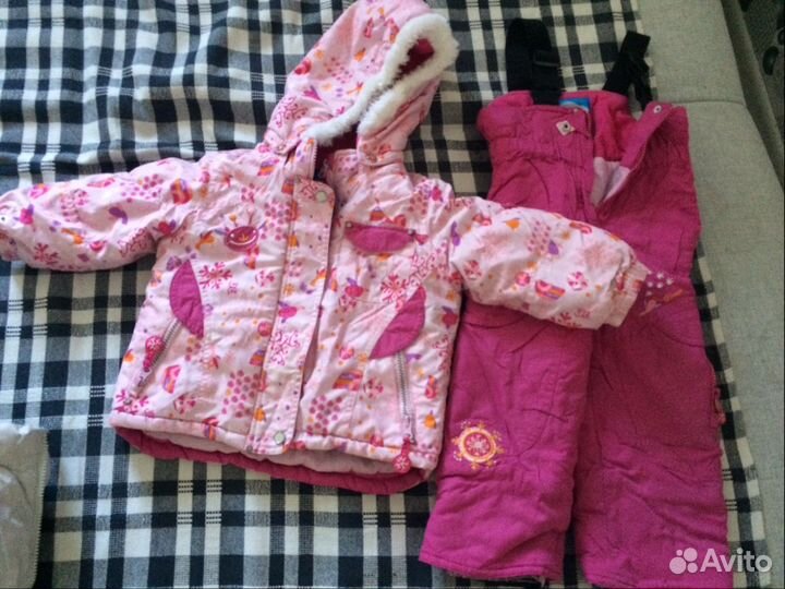 Зимний комплект для девочки