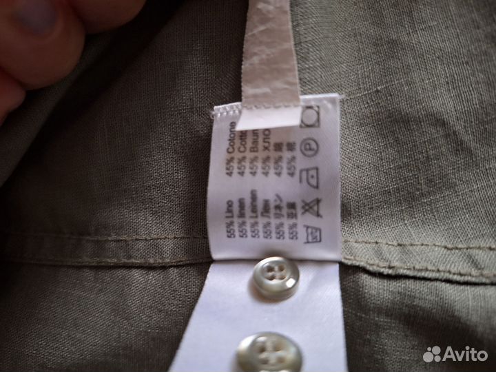 Рубашка женская Sasch, Taifun,р.54-56 лен, хлопок