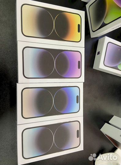 Новые коробки от iPhone 14