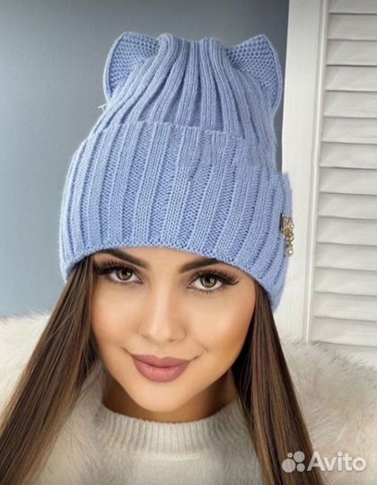 Шапка зимняя женская новая