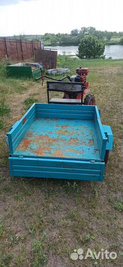 Мотоблок с прицепом