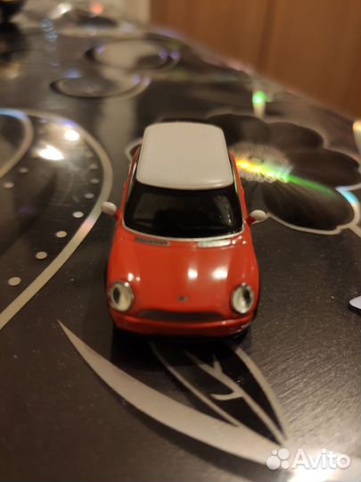 Модель автомобиля mini cooper 1/72 Cararama