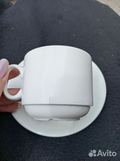 Чашка с блюдцем чайная пара