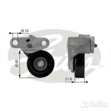 Gates T38159 Натяжной ролик поликлиновый ремень