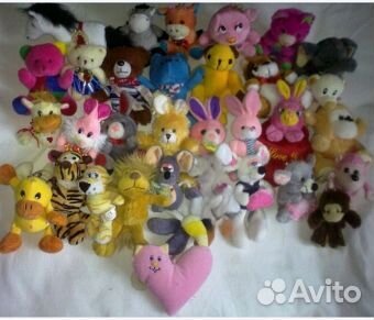 Игрушки мини мягкие - пакетом