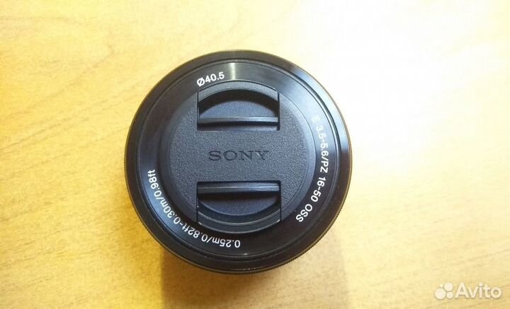 Объектив Sony E-mount 3.5-5.6/PZ 16-50 OSS