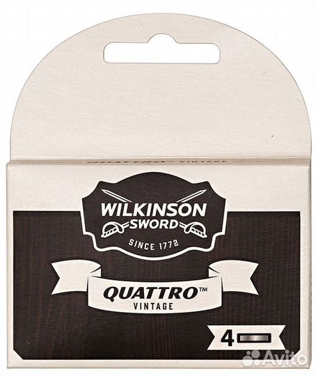 Сменные кассеты Wilkinson Sword Quattro