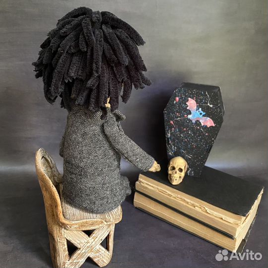 Кукла ручной работы Декор Подарок Хеллоуин
