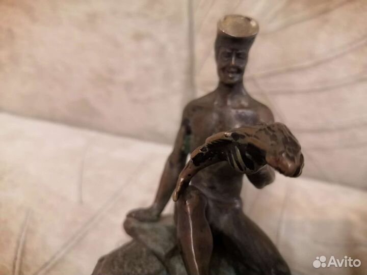 Аквалангист, бронза, нимор