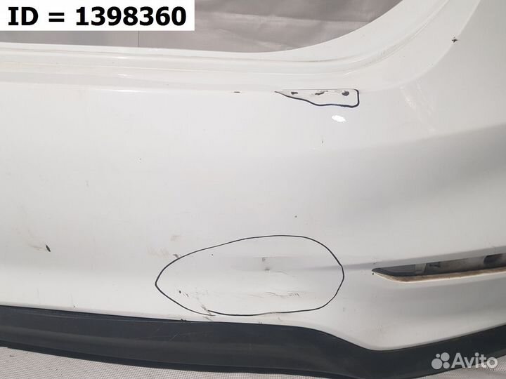 Бампер задний Hyundai Solaris