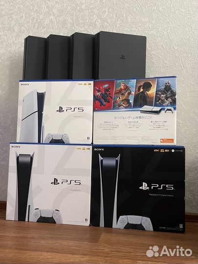 Sony playstation 4, 5 + игры