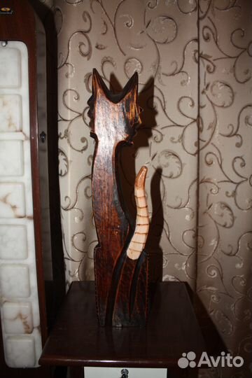 Статуэтка кошки (Индонезия)