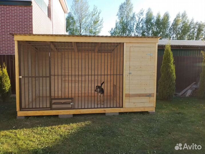 Вольер для собак уличный