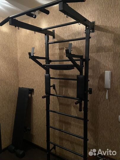 Шведская стенка с турником