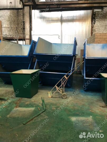 Бак мусорный 8м3, 1.1м3, 0.75 м3 J10880