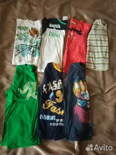 Джинсы шорты футболки на мальчика новые 146 152