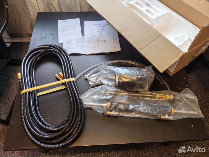 Рулевое управление на лодку