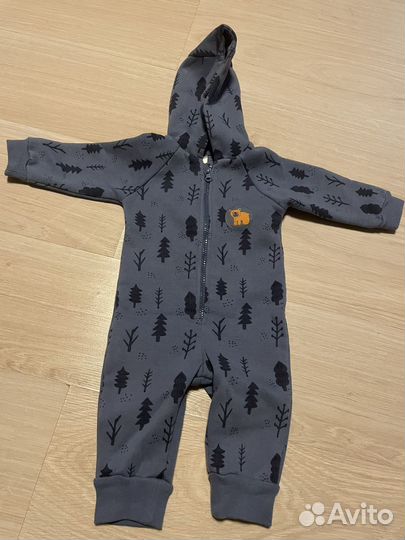 Флисовый комбинезон 68