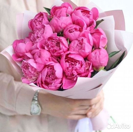 Пионы Букеты Цветы Доставка