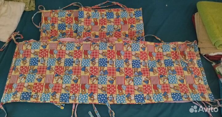 Бортики на кроватку