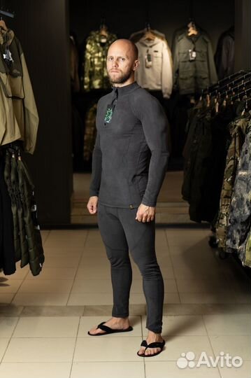 Термобелье флисовое Турист, графит