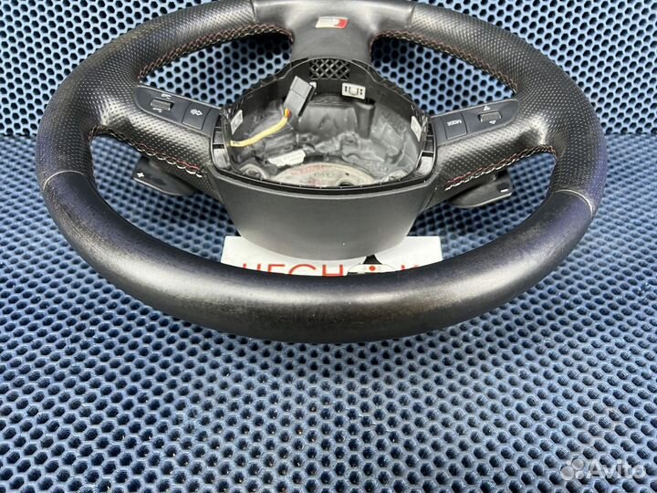 Руль рулевое колесо Audi Q7 Sline 3 спицы