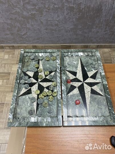 Нарды из камня