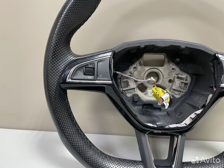 Мульти руль 3-х спицевый Шкода Октавия А7