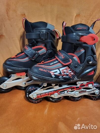 Роликовые коньки детские Reaction