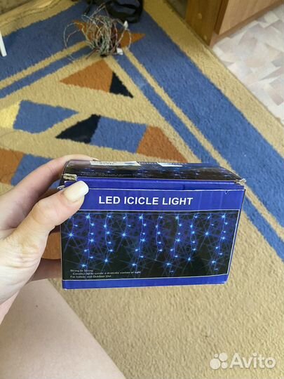 Гирлянда штора