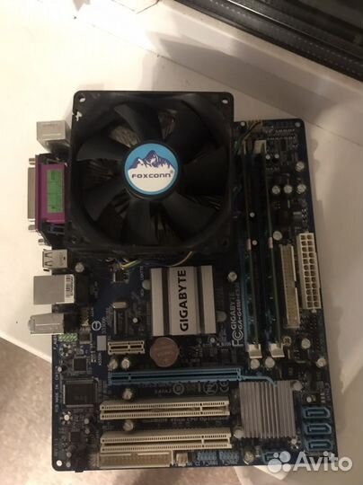 Комплект материнская плата процессор память кулер