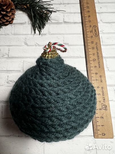 Елочные игрушки ручной работы