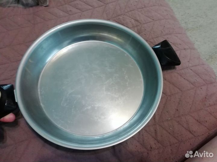 Сковорода СССР новая из нержавеющей стали