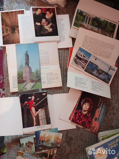 Наборы открыток 60-70гг