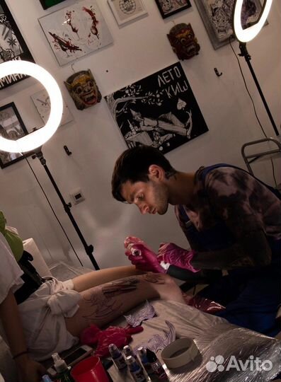 Коррекция тату