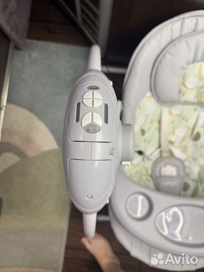 Электрокачели и шезлонг 2 в 1