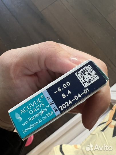Контактные линзы acuvue