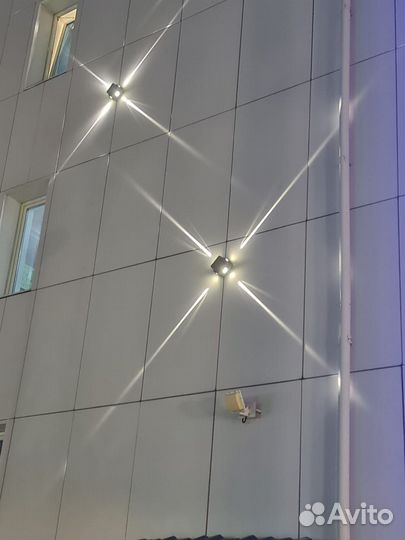 Уличный настенный светильный oasis light 1863