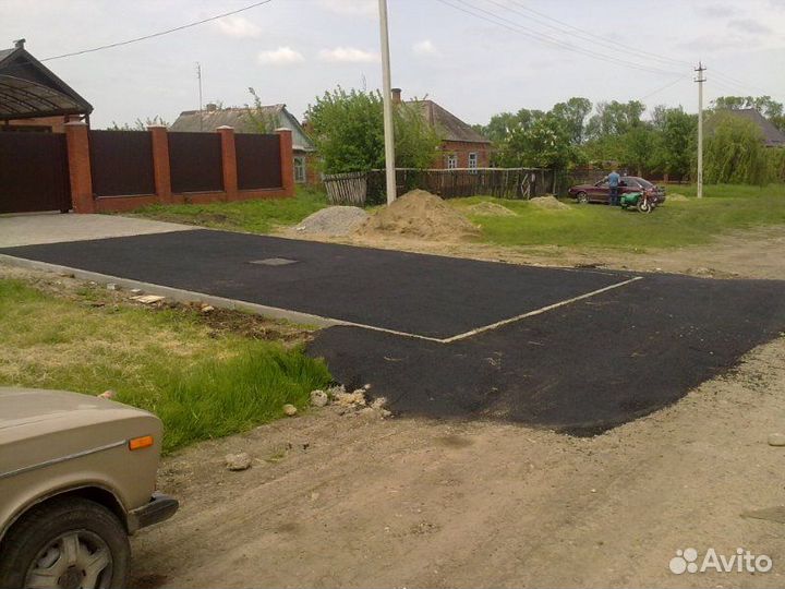 Укладка асфальта