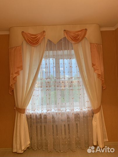 Шторы и тюль в комплекте