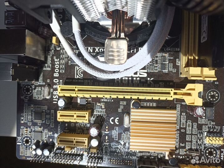 Связка intel core i3 4170, 8 gb ddr3, asus h81m-k