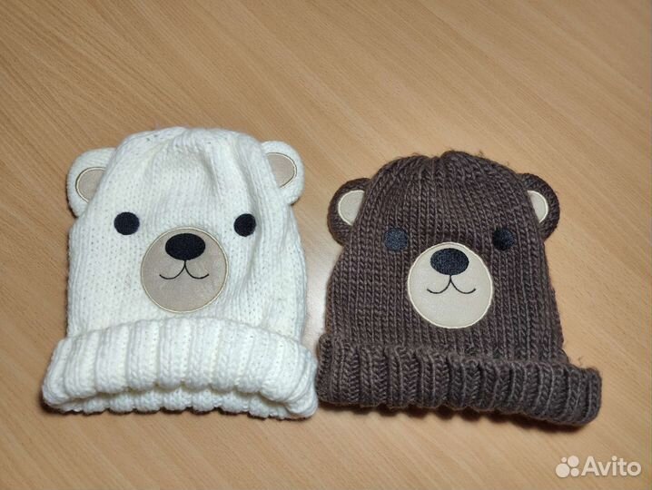 Шапка с ушками onesize