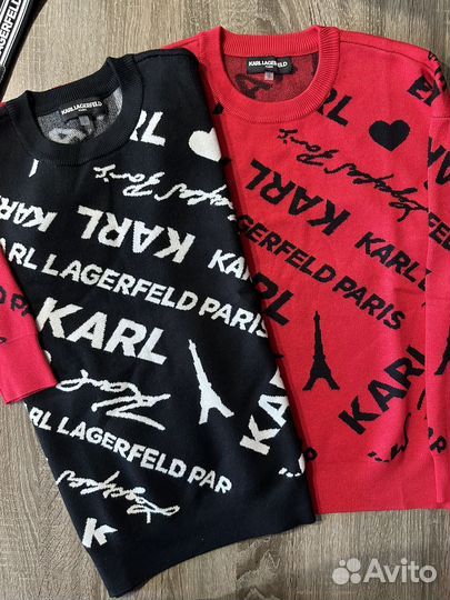 Karl lagerfeld paris джемпер красный