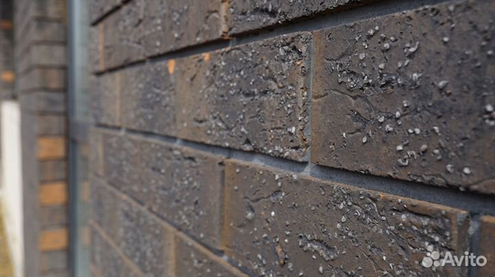 Лицевой кирпич Старая Бавария блэк ГОСТ