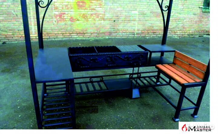 Мангал на дачу кованый