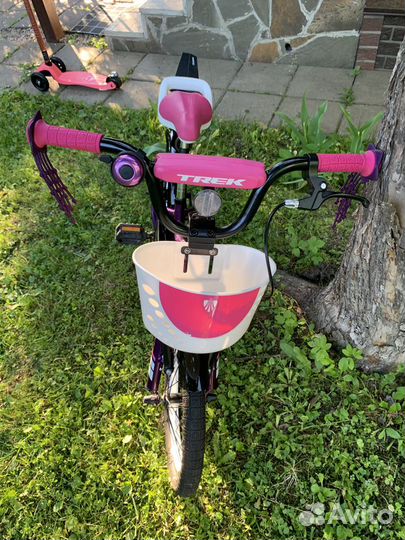 Детский велосипед precaliber trek 16 для девочки