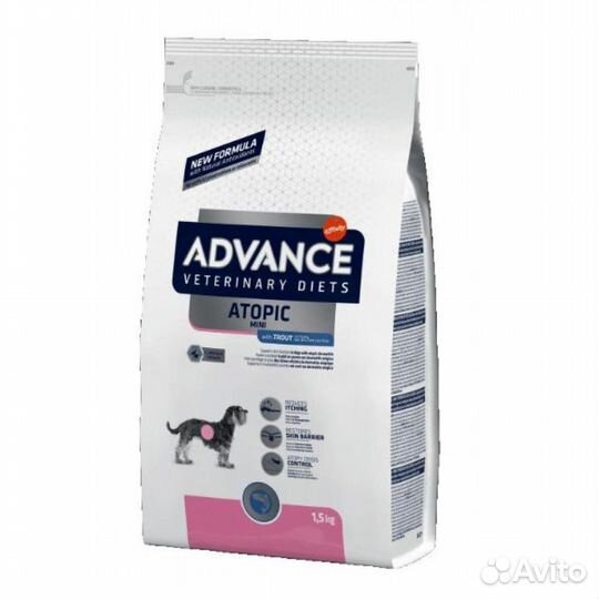 Корм для собак Advance Dog VetDiet Atopic Rabbit&P