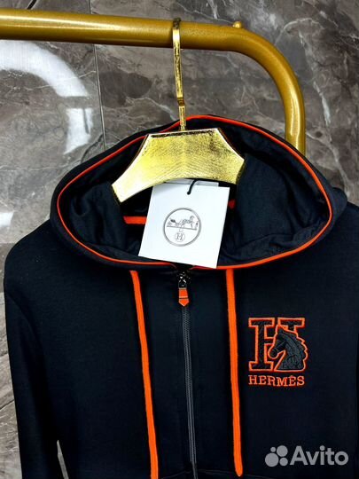 Спортивный костюм на весну Hermes люкс